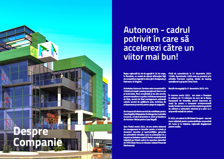 Autonom - cadrul potrivit în care să accelerezi către un viitor mai bun!